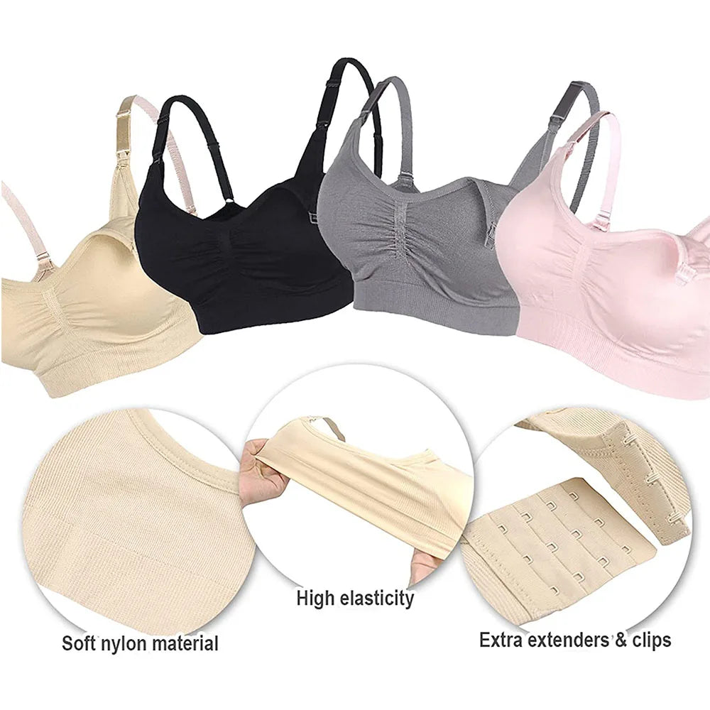 Wirefree Maternity Nursing Bra
