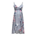 Maternity Ruffle Maxi Dress