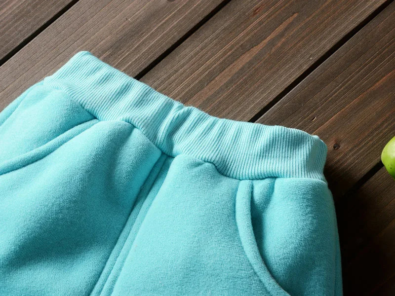 Baby Fleece Hooded Outfit Set