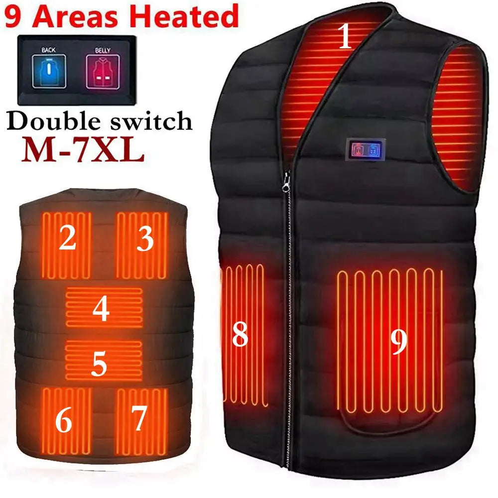 Men's Heated Cotton Vest