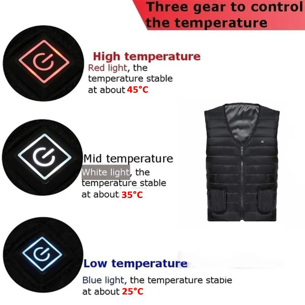 Men's Heated Cotton Vest