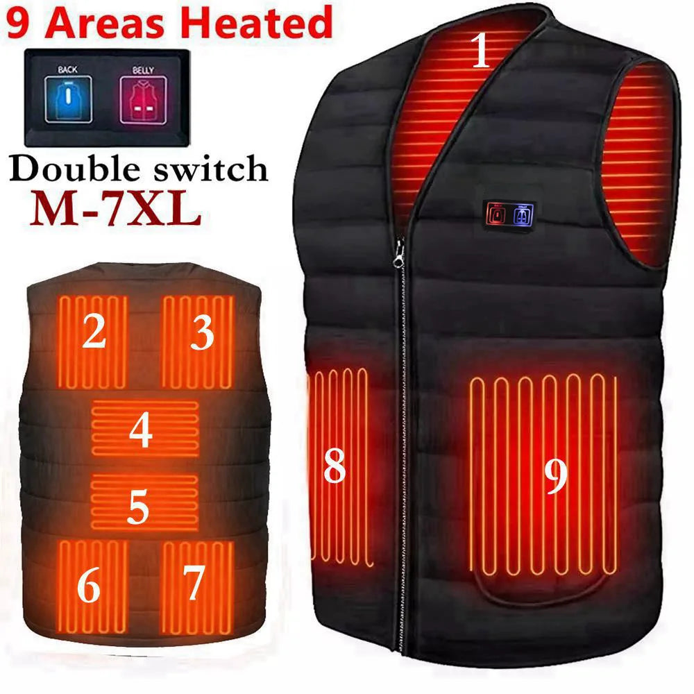 Men's Heated Cotton Vest