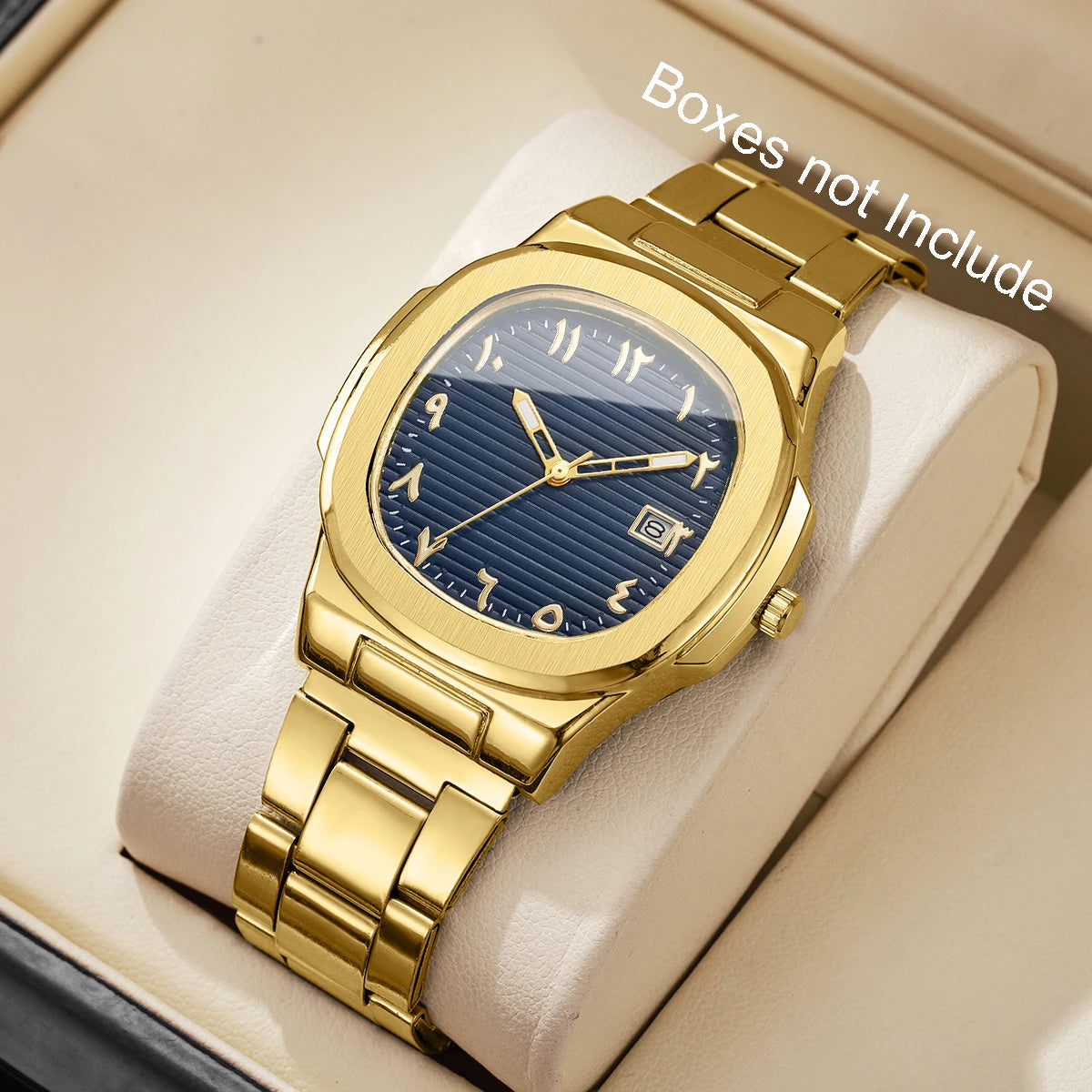Men's Luxury Square Dial Quartz Watch