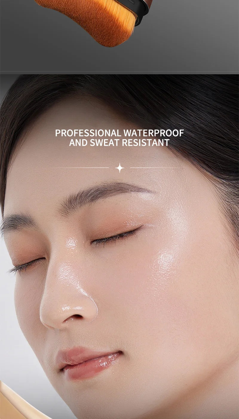 Rotating Double-Head Foundation Brush