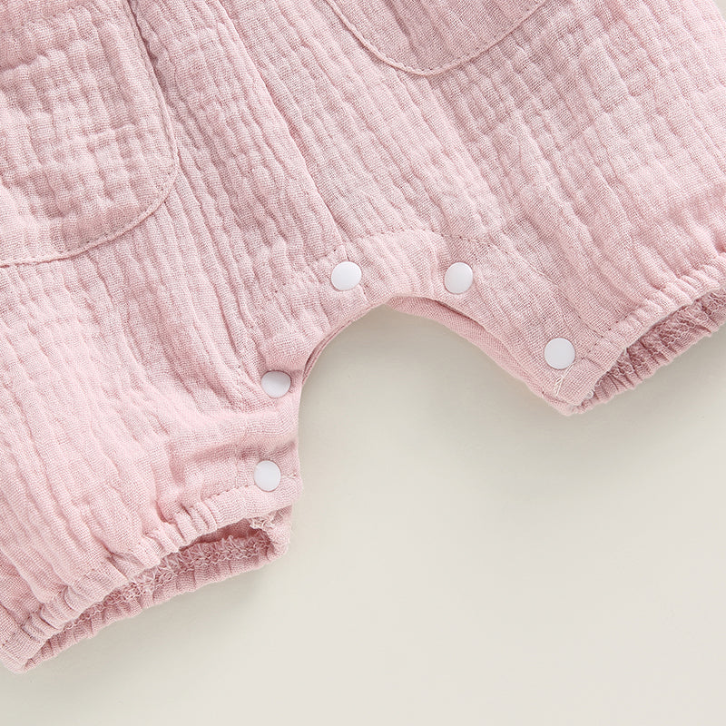 Newborn Baby Suspender Romper