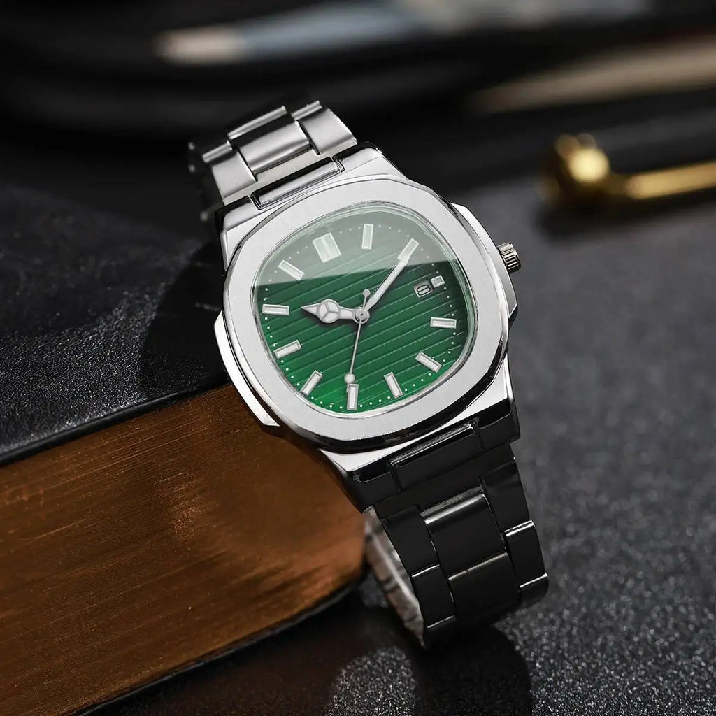 Men's Luxury Square Dial Quartz Watch