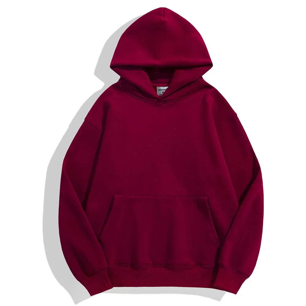 Men's Heavyweight Fleece Pullover Hoodie