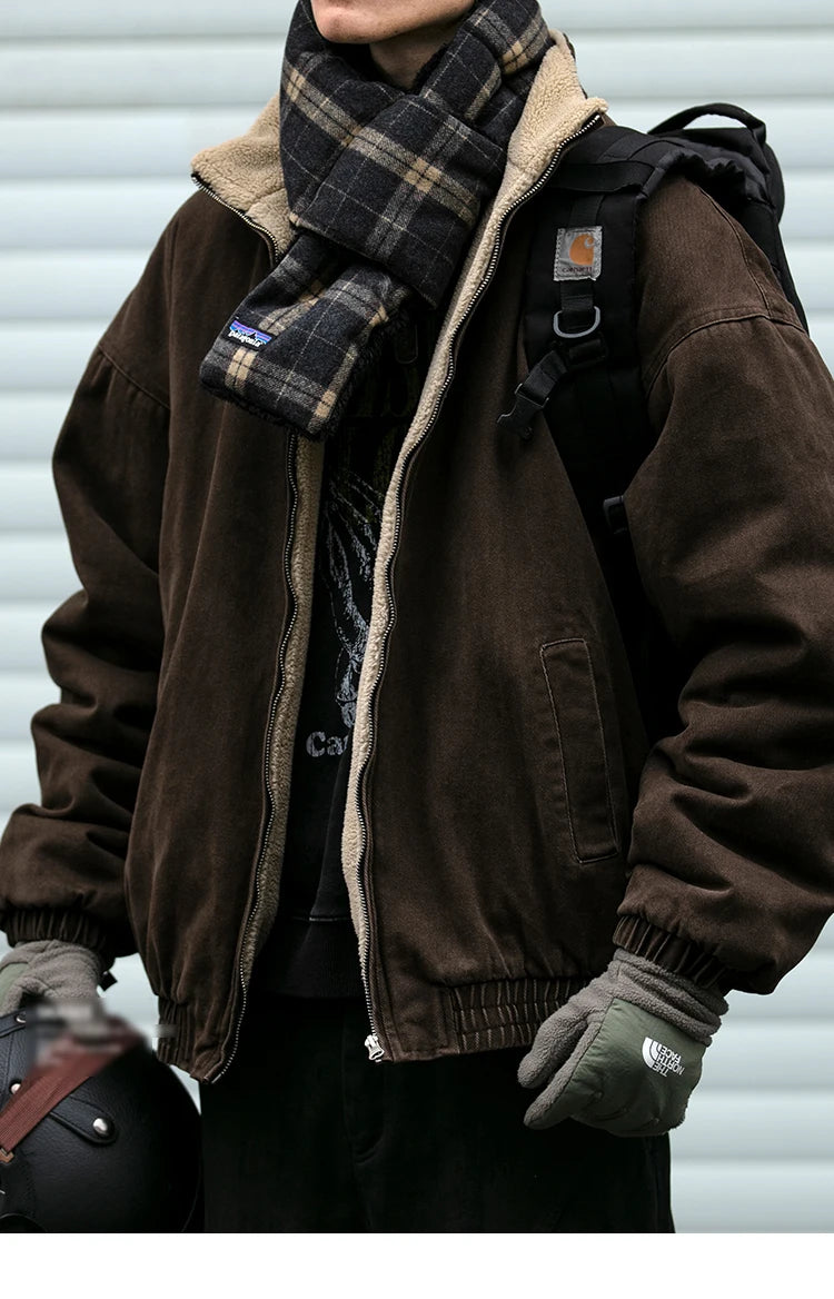 Men's Vintage Polar Fleece Jacket