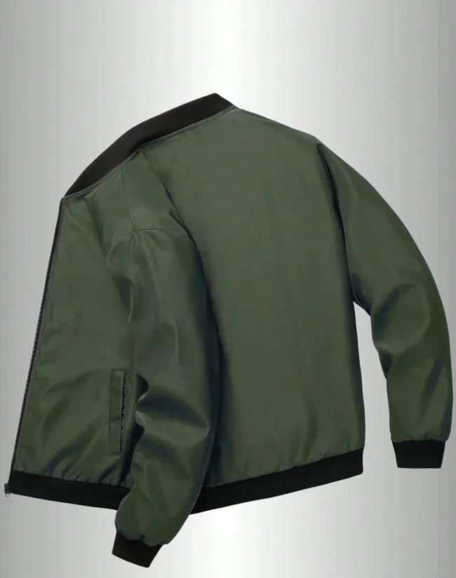 Men's Casual Baseball Collar Jacket