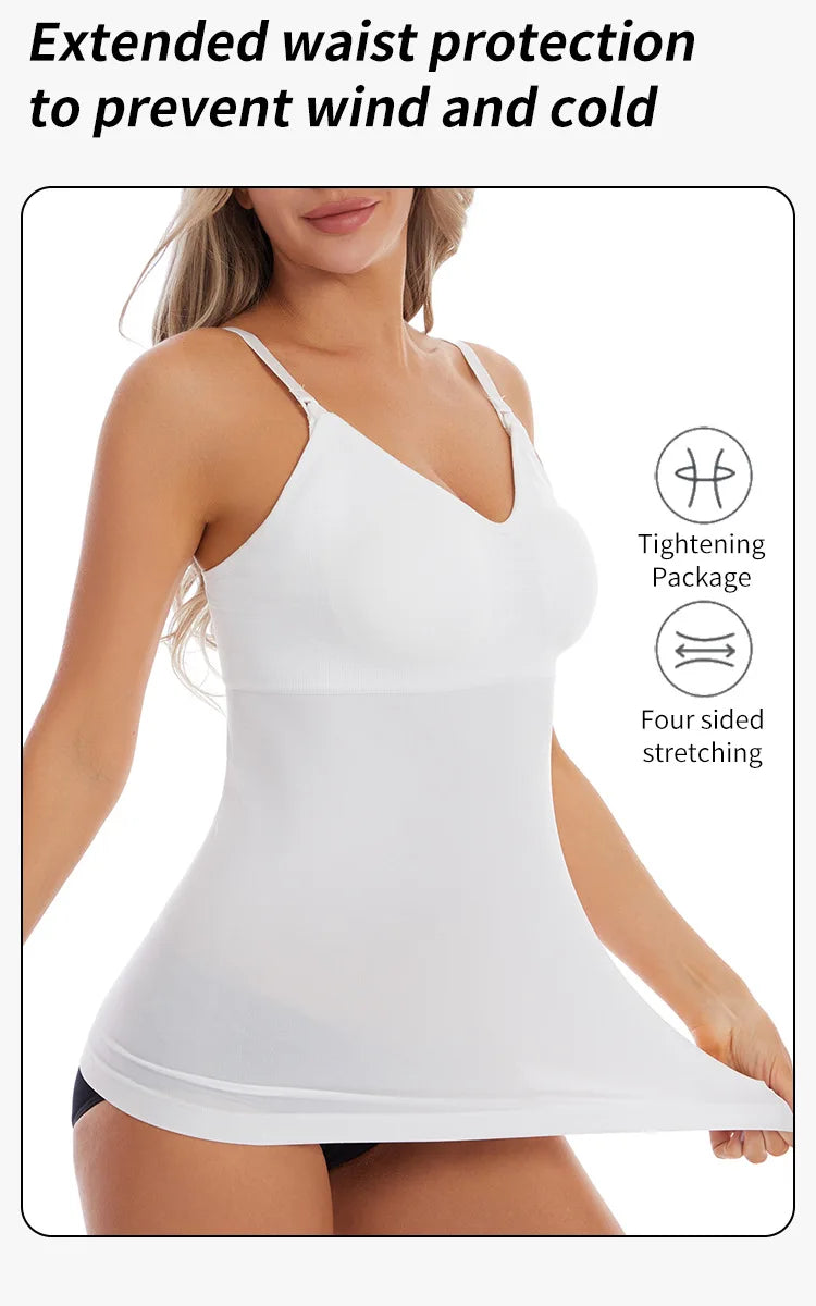 Women's Sleeveless Nursing Tank Top