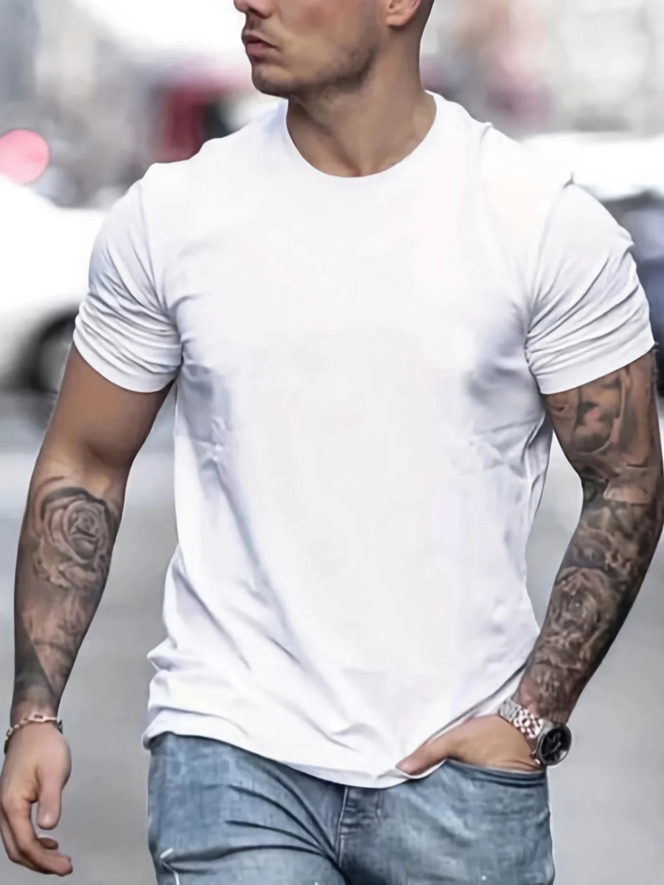 Men's BE KIND Graphic Cotton Tee
