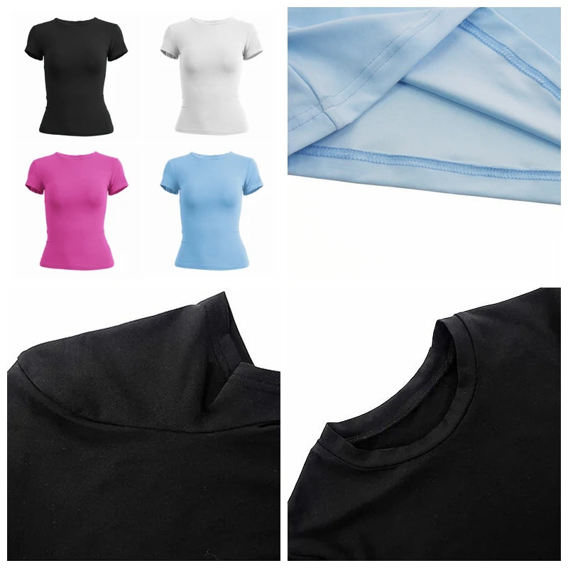 Women's Slim Fit Knit T-Shirt