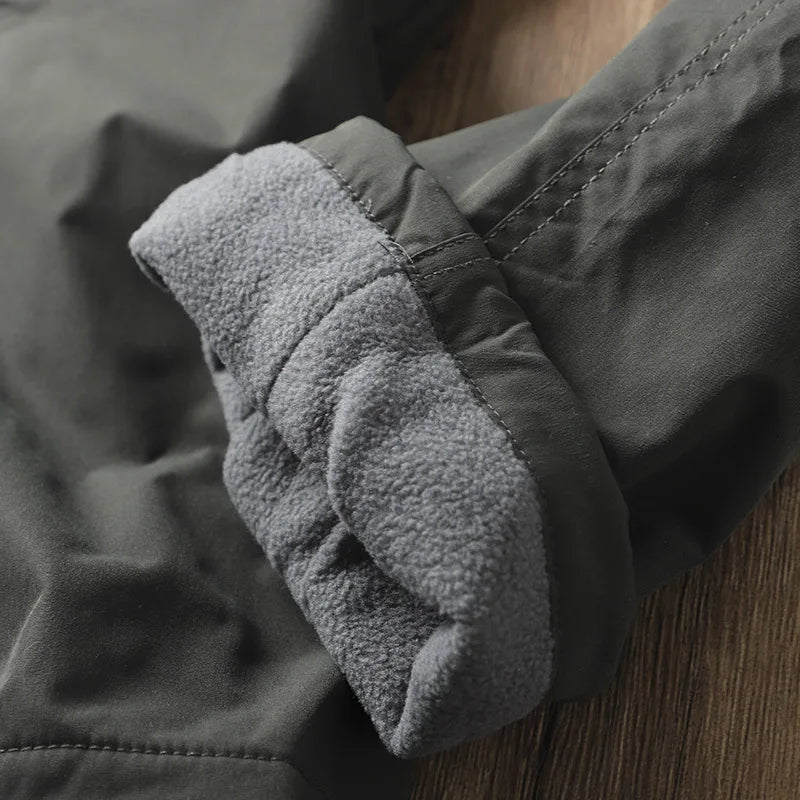 Men's Fleece-Lined Waterproof Work Pants