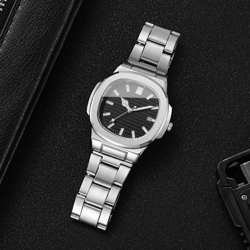 Men's Luxury Square Dial Quartz Watch