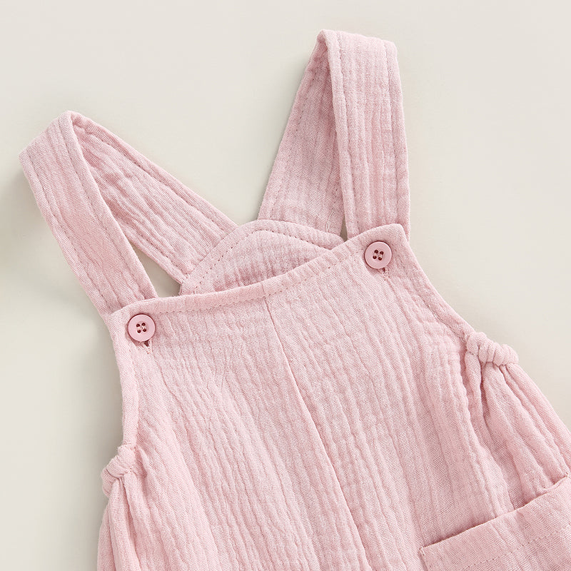 Newborn Baby Suspender Romper