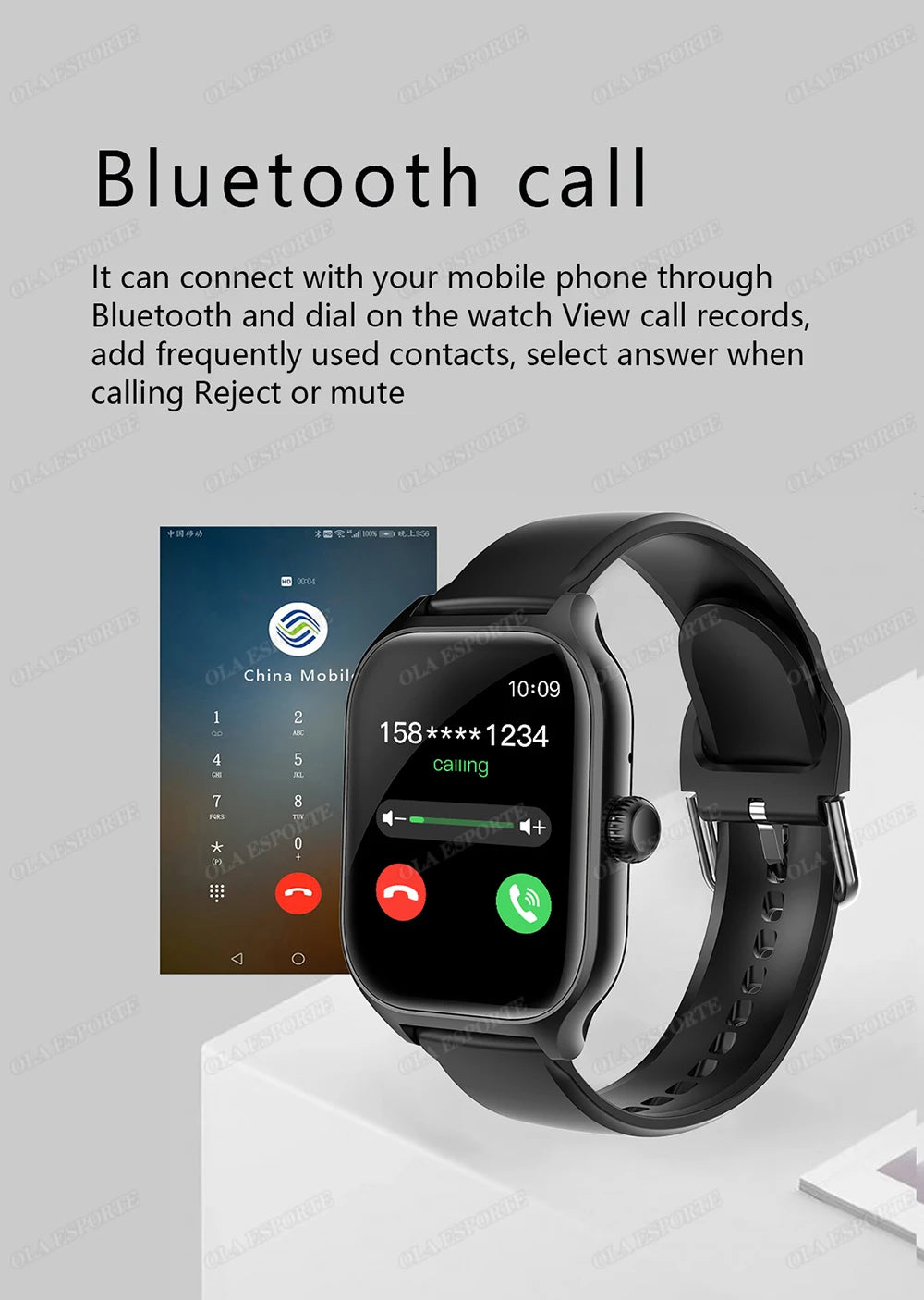 Smart Watch with Bluetooth Call