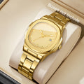 Men's Luxury Square Dial Quartz Watch