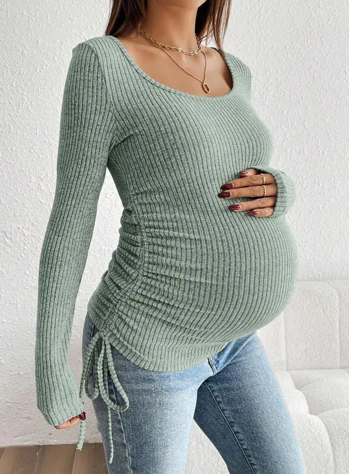 Maternity Knit Sweater Dress