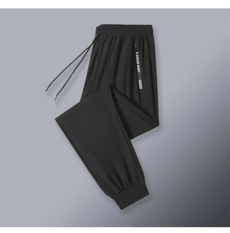 Men's Ice Silk Wide Leg Pants
