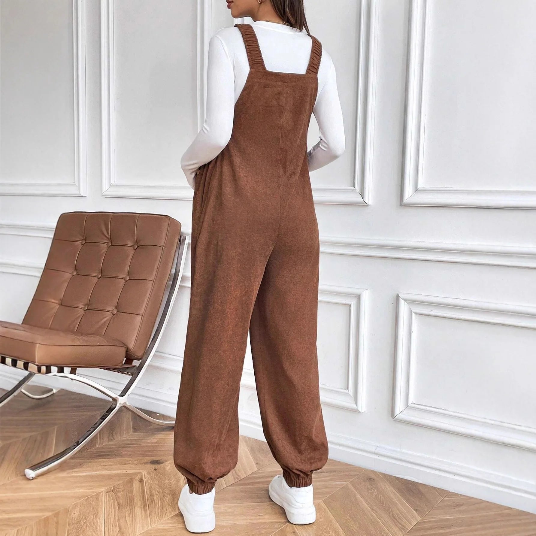 Maternity Corduroy Overalls