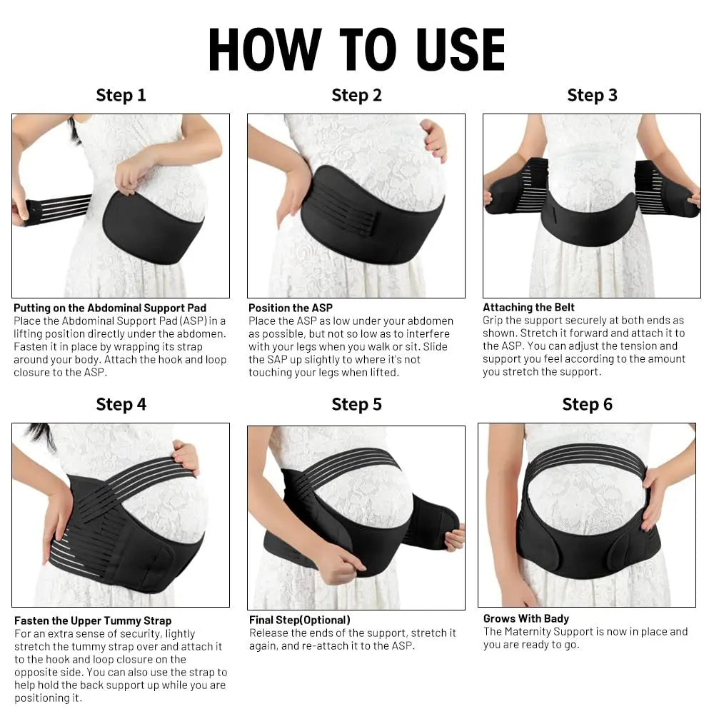 Adjustable Maternity Belly Support Belt