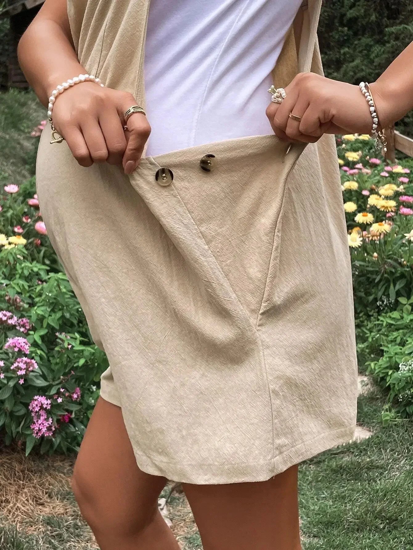 Maternity Cotton Jumpsuit