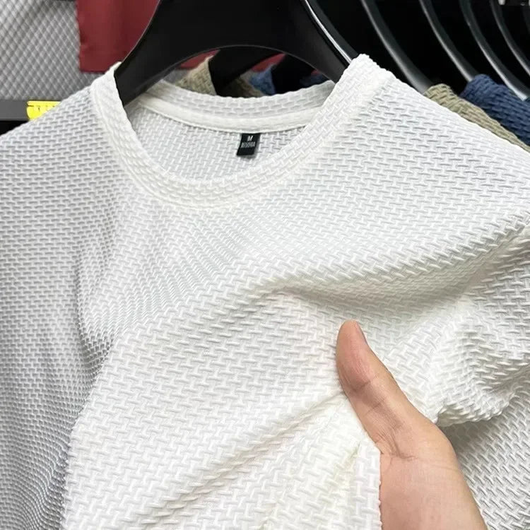 Men's Ice Silk Mesh T-Shirt