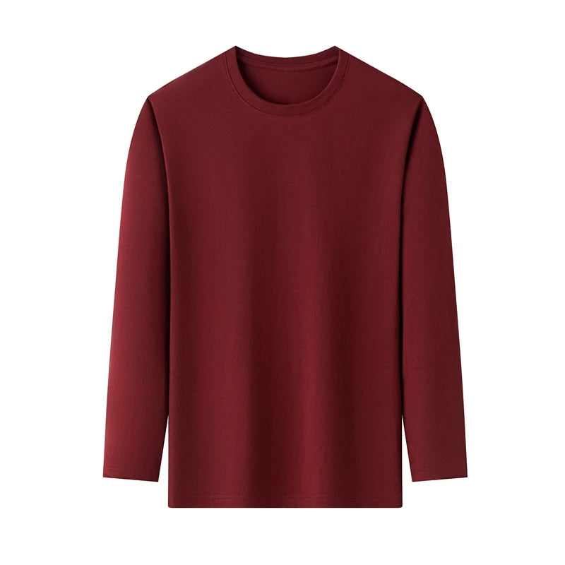 Men's Cotton Long Sleeve T-Shirt