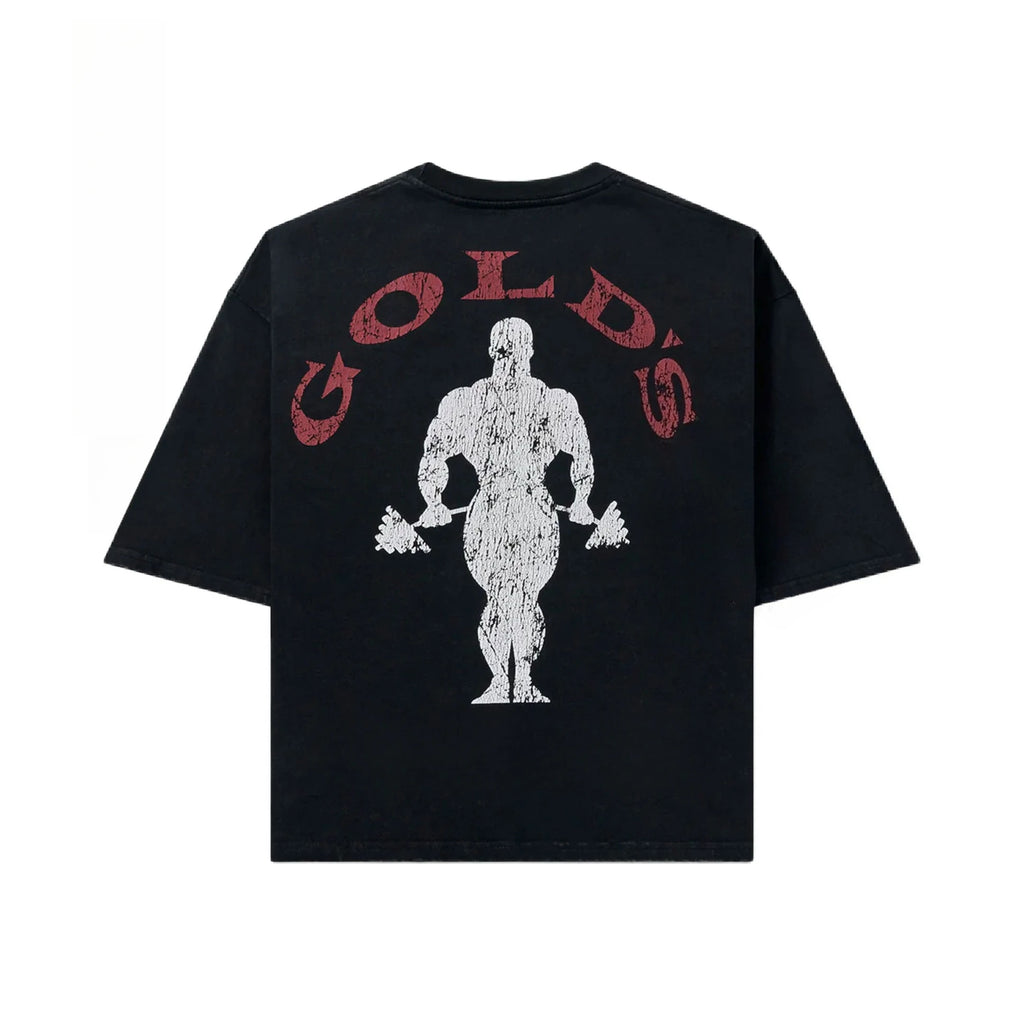 Men's Retro Print Cotton T-Shirt