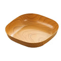 Japanese Wood Grain Square Plate