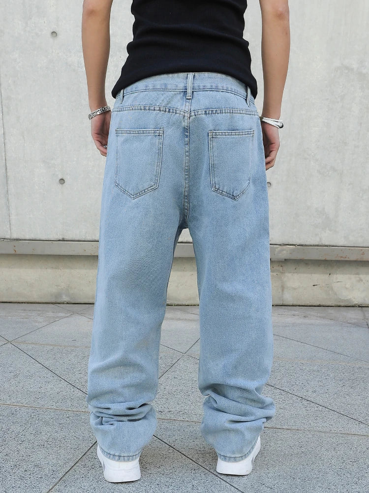 Men's Baggy Wide Leg Jeans