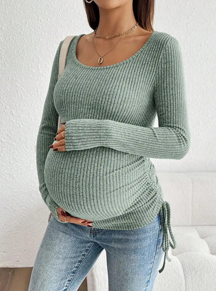 Maternity Knit Sweater Dress