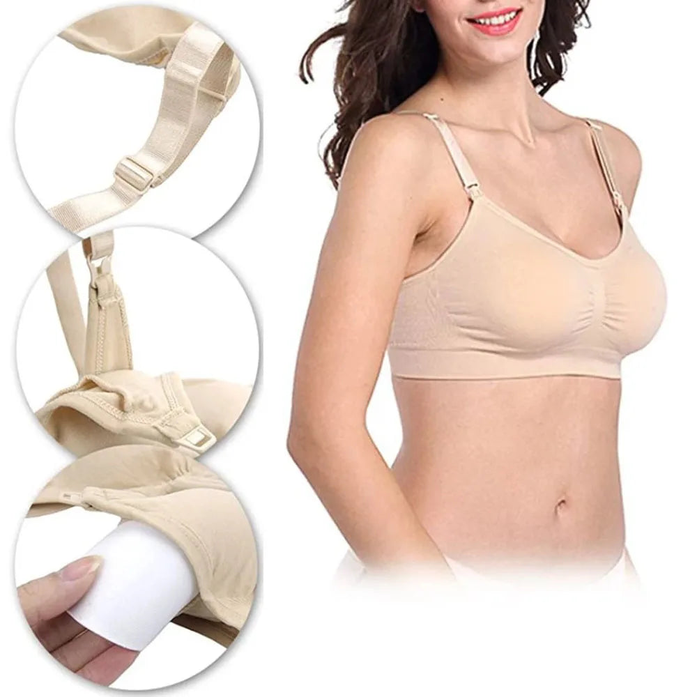Wirefree Maternity Nursing Bra