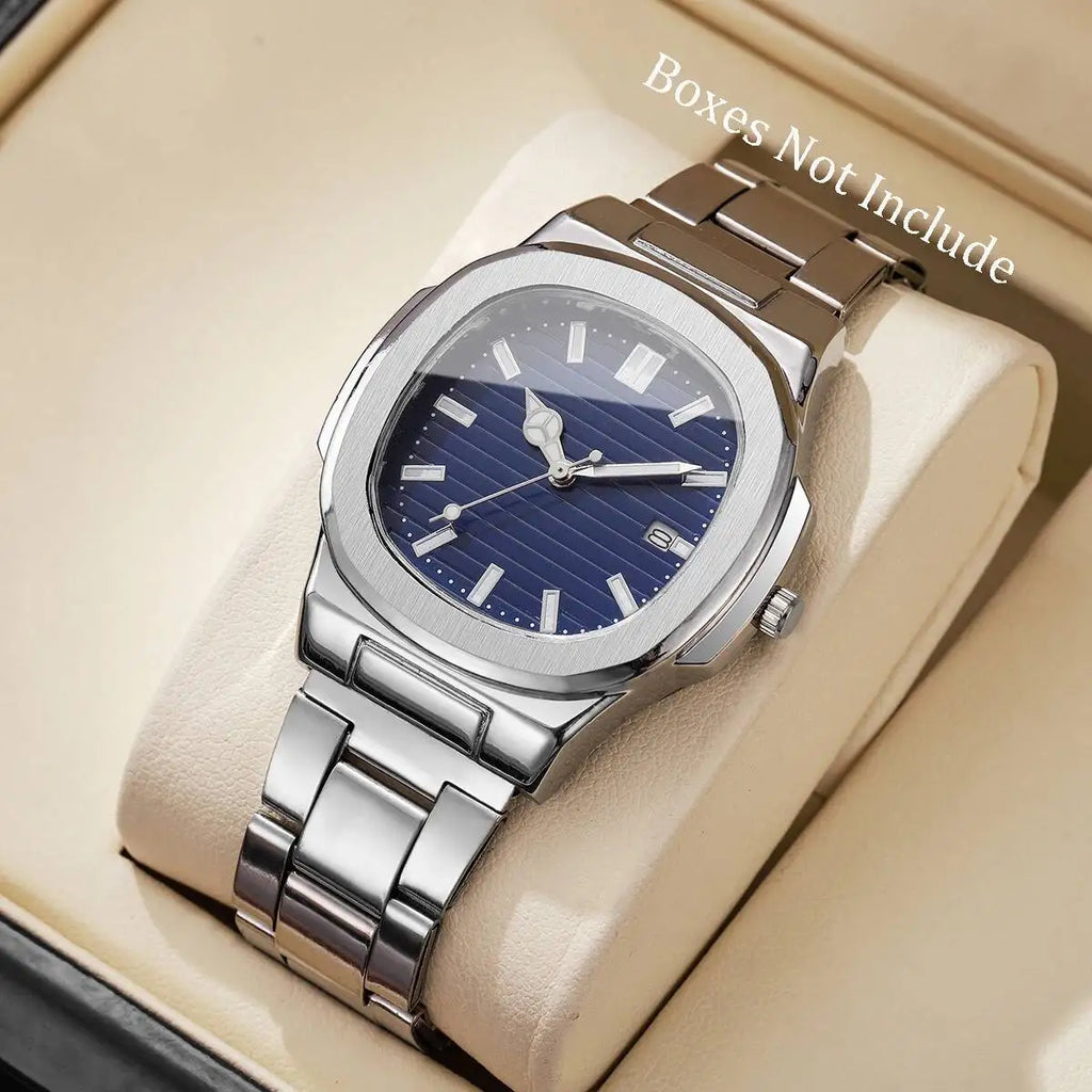 Men's Luxury Square Dial Quartz Watch