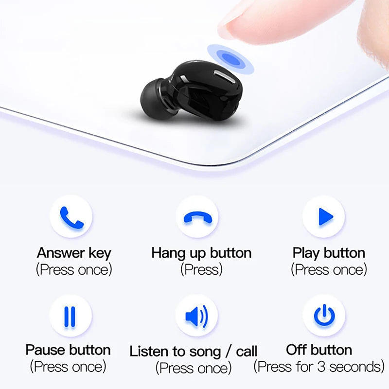 Bluetooth 5.0 TWS Wireless Earbuds