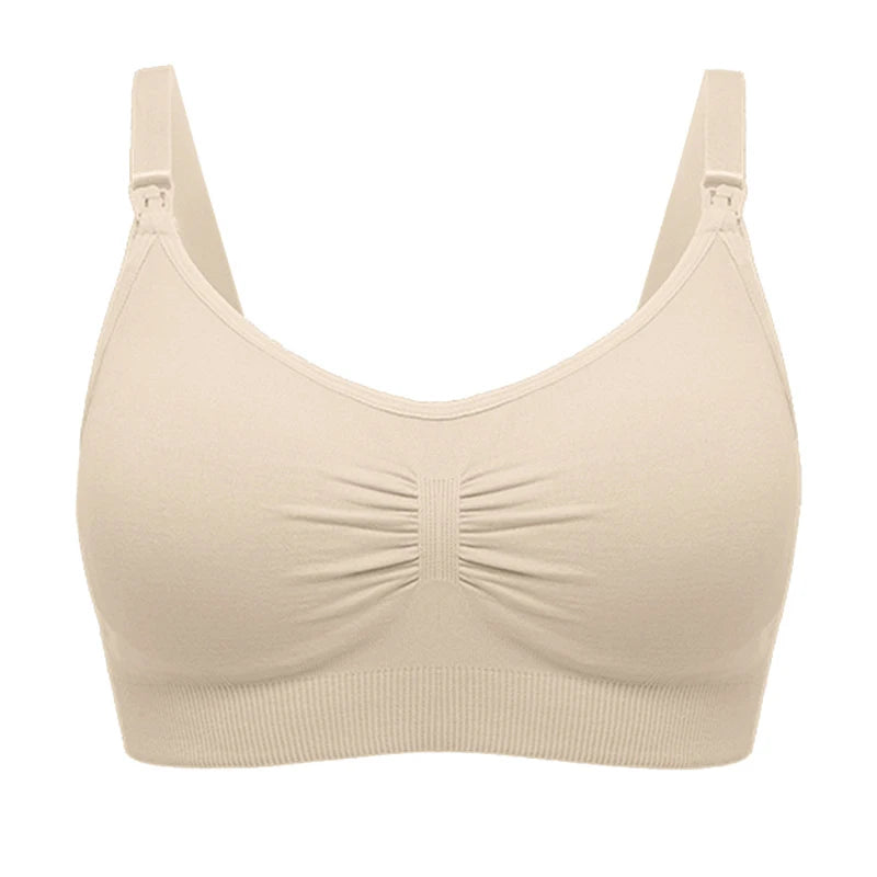 Plus Size Seamless Nursing Bra