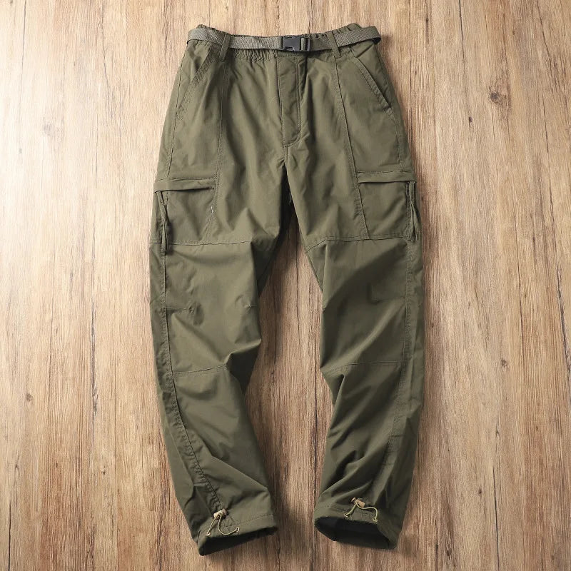 Men's Fleece-Lined Waterproof Work Pants