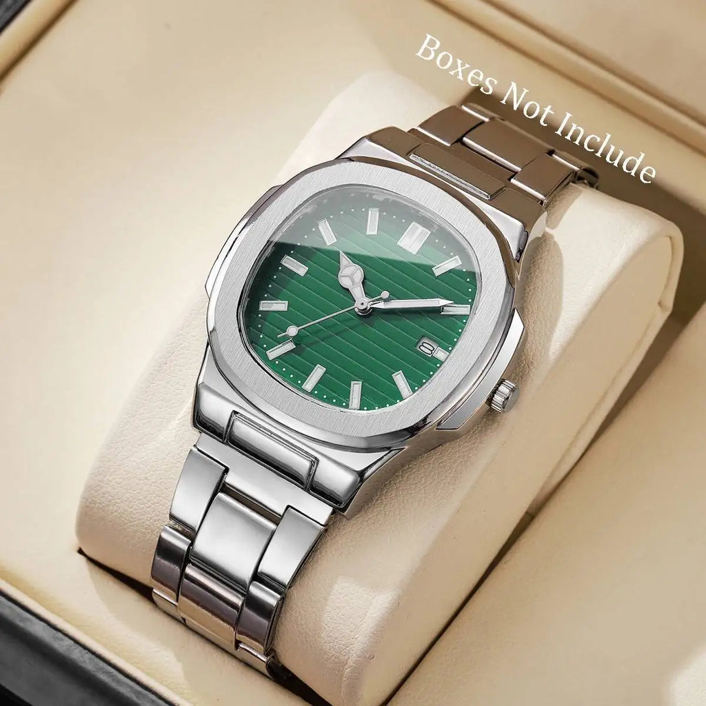 Men's Luxury Square Dial Quartz Watch