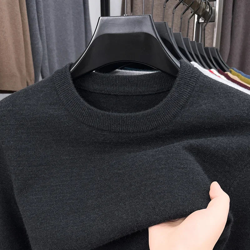 Men's Diamond Pattern Knit Sweater