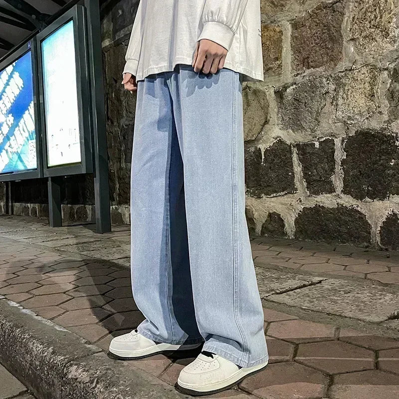 Men's Loose Straight Leg Jeans