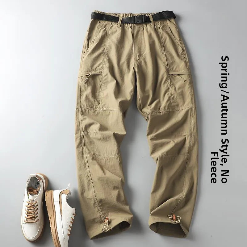 Men's Fleece-Lined Waterproof Work Pants