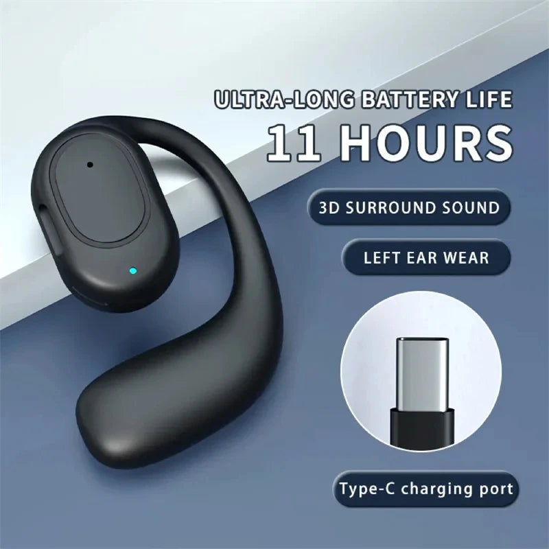 Bone Conduction Bluetooth Headphones
