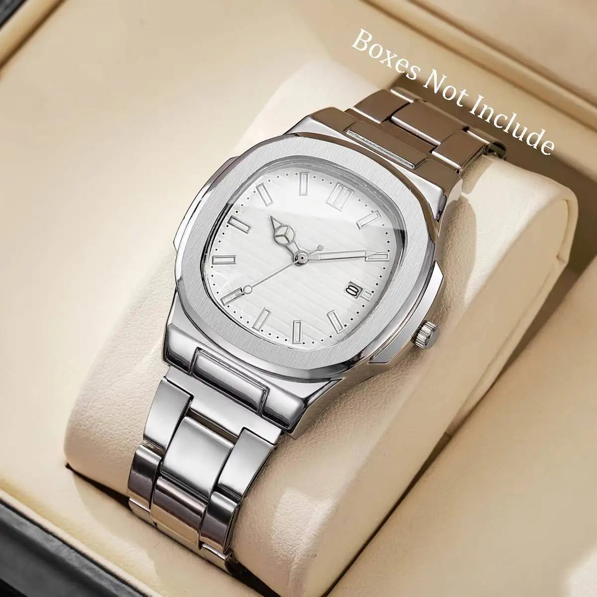 Men's Luxury Square Dial Quartz Watch