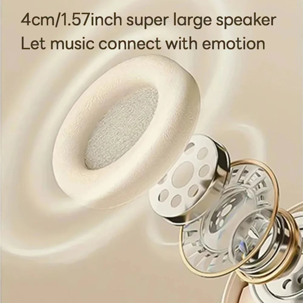 Bluetooth 5.3 Foldable Gaming Headphones