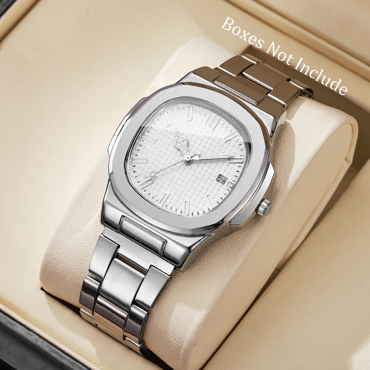 Men's Luxury Square Dial Quartz Watch