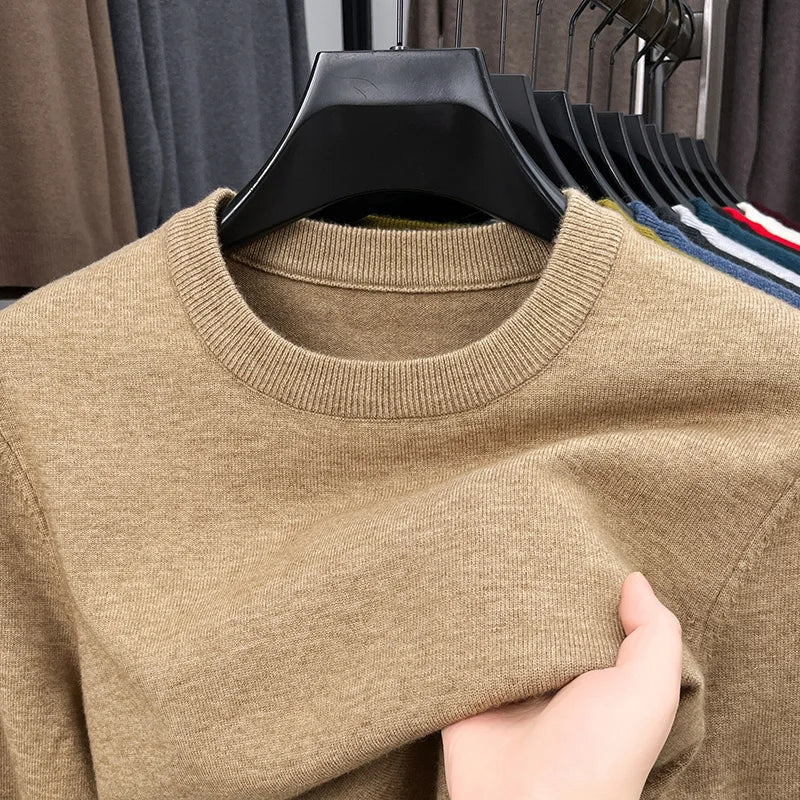 Men's Diamond Pattern Knit Sweater