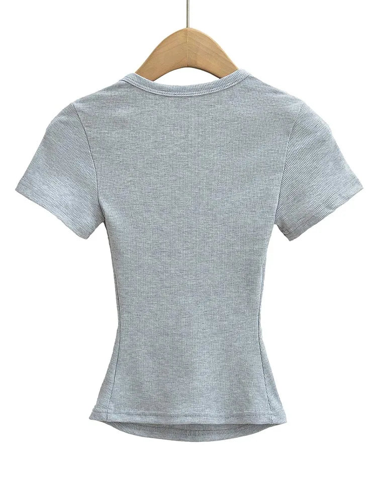 Women's Square Neck Crop Top