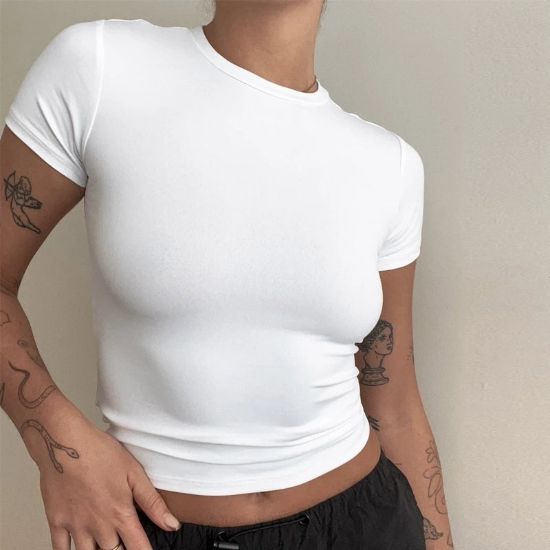Women's Slim Fit Knit T-Shirt