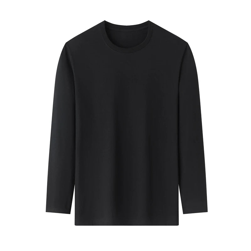 Men's Cotton Long Sleeve T-Shirt