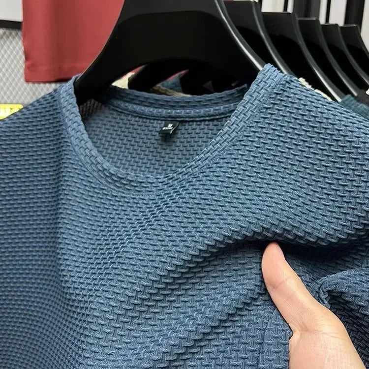 Men's Ice Silk Mesh T-Shirt